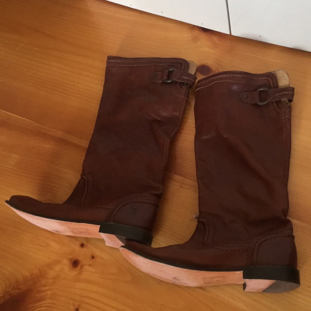 Frye Brown Leather Boots